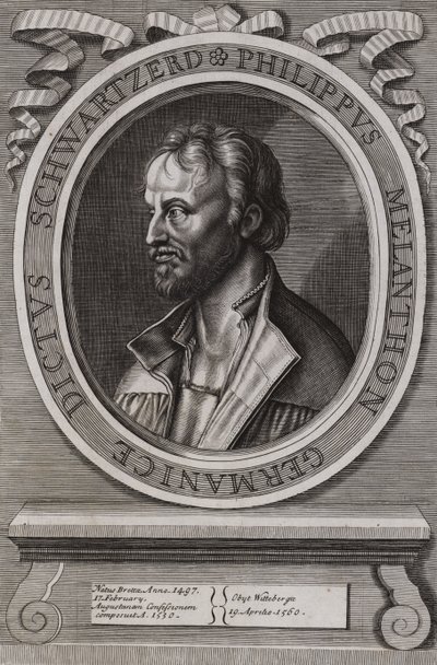 Philipp Melanchthon, německý teolog protestantské reformace od German School