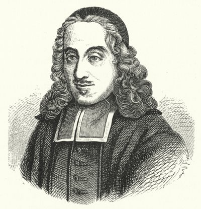 Philipp Spener , německý luteránský teolog (rytina) od German School
