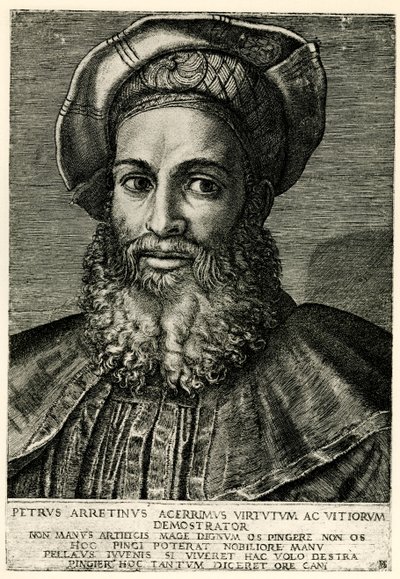 Pietro Aretino od German School