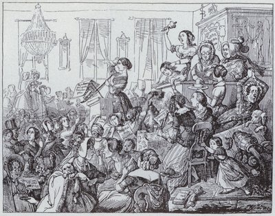 Politický ženský klub (litho) od German School