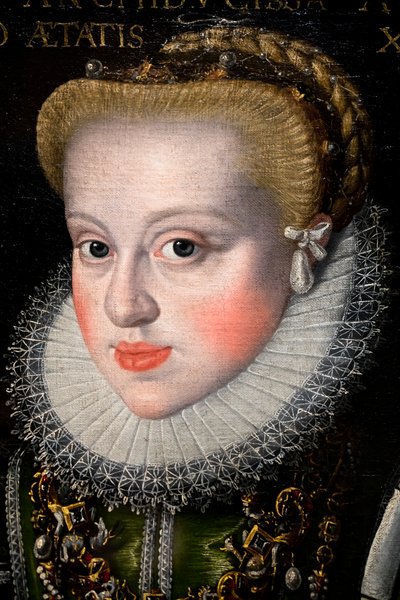 Portrét arcivévodkyně Anny Rakouské (1573-1598), 18 let od German School