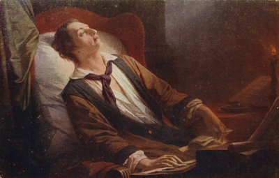 Portrét Carla Maria von Webera od German School