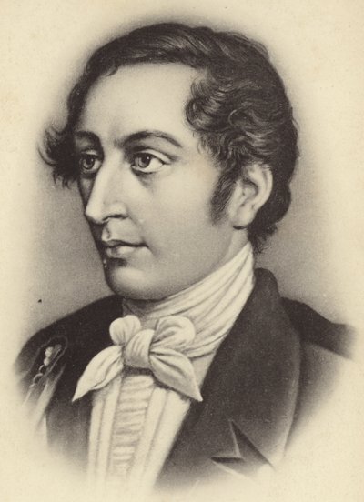 Portrét Carla Maria von Webera od German School