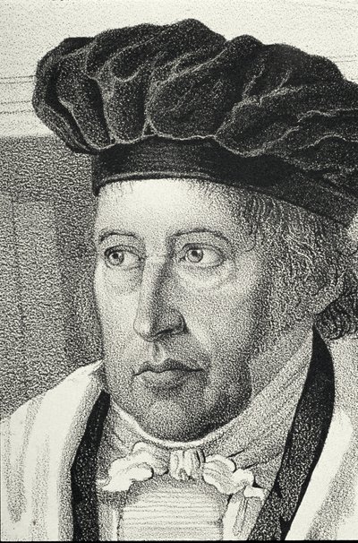 Portrét Georga Wilhelma Friedricha Hegela (1770-1831) od German School
