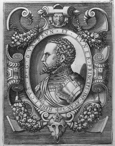 Portrét Jindřicha mladšího (1489-1568), vévody z Brunswicku a Luneburgu, 1529 od German School