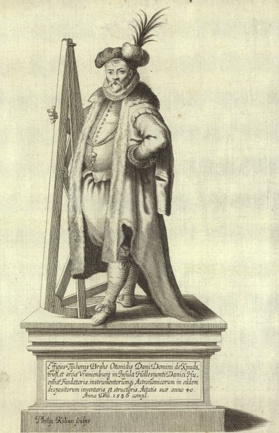 Portrét Tycho Brahe od German School