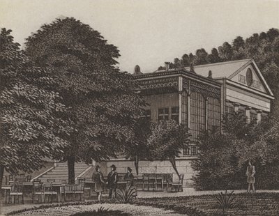 Posthof (litho) od German School
