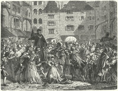 Kazatel reformace ve Švýcarsku od German School