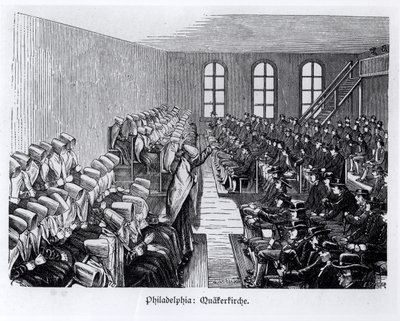 Quaker Meeting, Philadelphia, z 