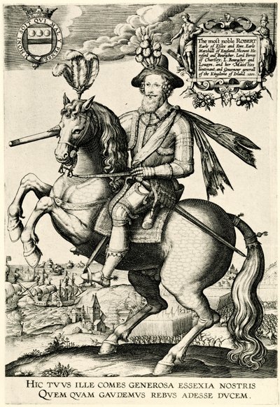 Robert Devereux hrabě z Essexu od German School
