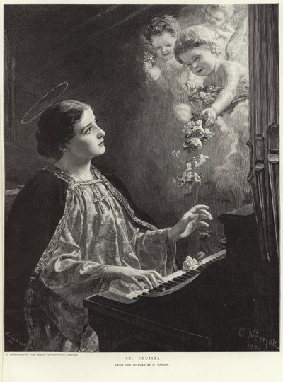 Svatá Cecílie od German School