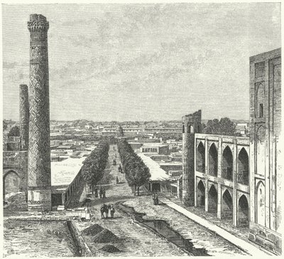 Samarkand (rytina) od German School
