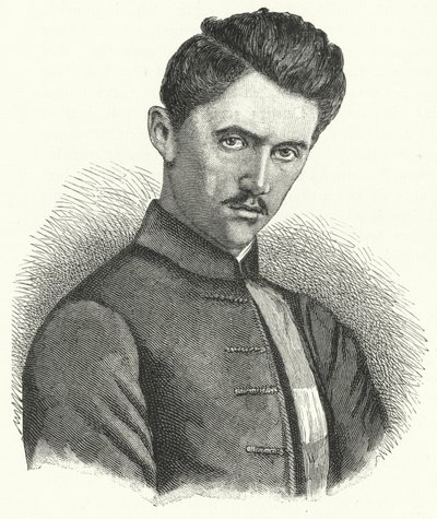 Sandor Petofi , maďarský básník od German School