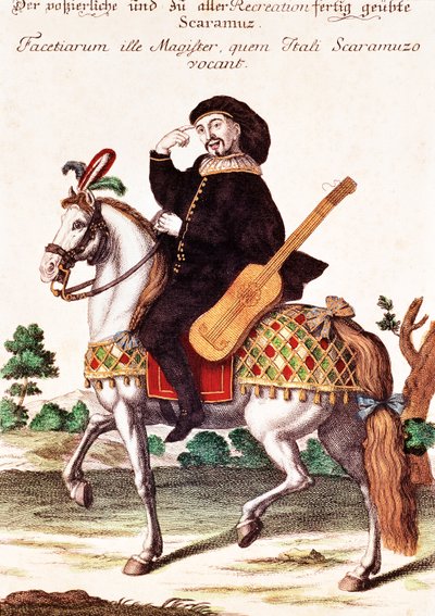Scaramouche na koni od German School