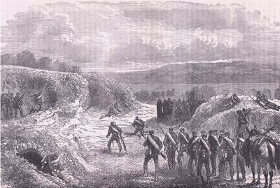 Sortie z Paříže, Cassells Historie války mezi Francií a Německem vydaná Cassell and Company Limited, kolem roku 1890 (litho) od German School