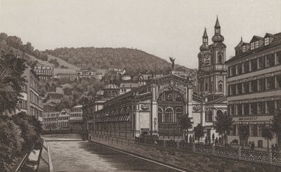 Vřídelní kolonáda (litho) od German School