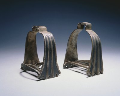Třmen, c. 1525-1550 (ocel s moderní černou barvou) od German School