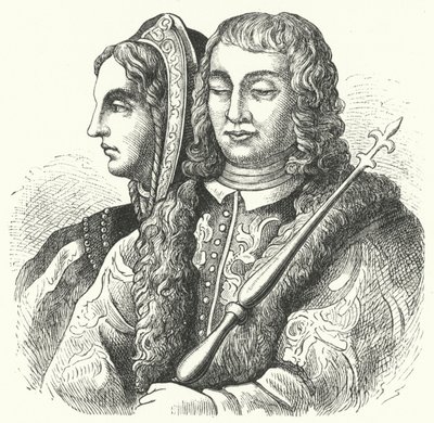 Katoličtí monarchové, Isabella I. Kastilská a Ferdinand II. Aragonský (rytina) od German School
