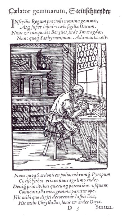 The Gem Engraver, vydané nakladatelstvím Hartman Schopper od German School