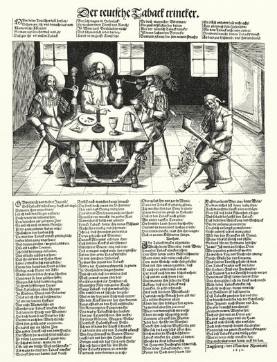 The German Tobacco Drinkers (rytina) od German School