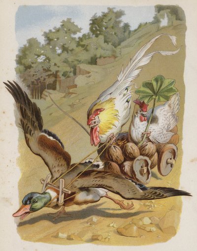 Smečka Ragamuffinů (chromolitho) od German School