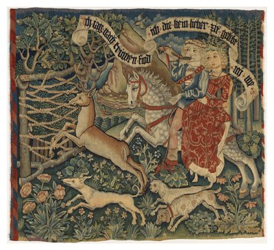 The Pursuit of Fidelity, cca 1475-1500 (tapisérie) od German School
