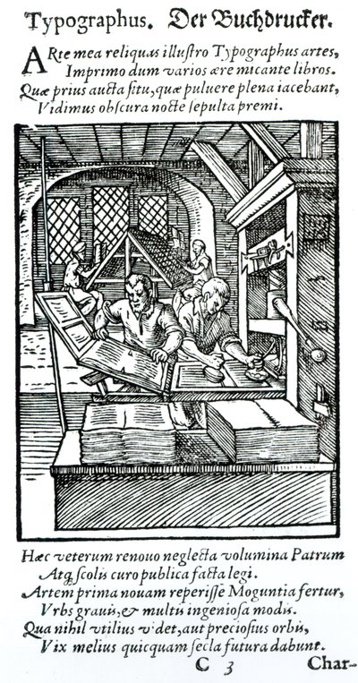 The Typographer, vydané nakladatelstvím Hartman Schopper od German School