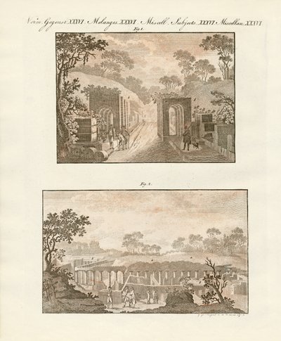 Vykopané město Pompeje od German School