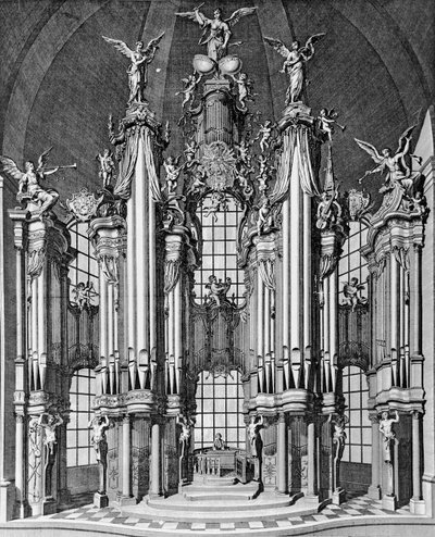 Varhany v bazilice svatého Martina, Weingarten od German School
