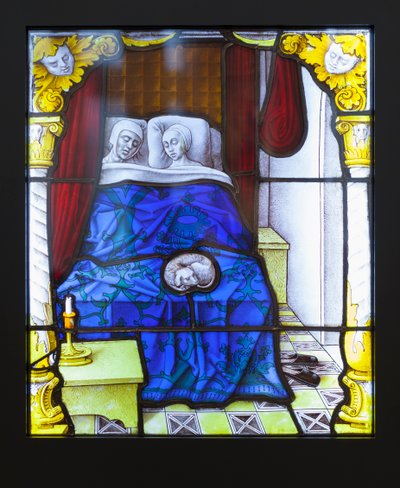 Tobias a Sara, asi 1520 od German School