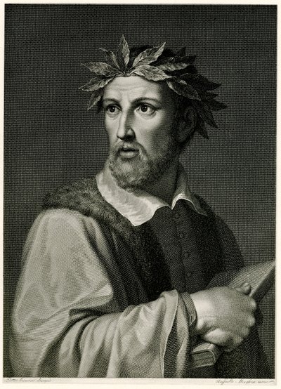 Torquato Tasso, 1884-90 (fototyp) od German School