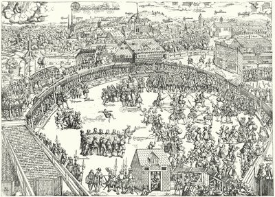 Turnaj ve Zwickau, srpen 1573 od German School