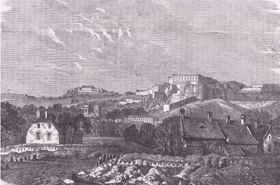 Pohled na Belfort, Cassells Historie války mezi Francií a Německem vydaná Cassell and Company Limited, kolem roku 1890 (litho) od German School