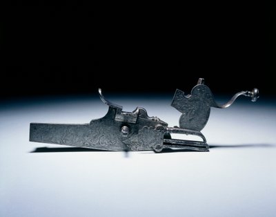 Zámek kola z lovecké pušky, c.1720-40 (ocel) od German School