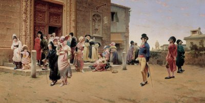 Opuštění kostela od Germán Álvarez Algeciras