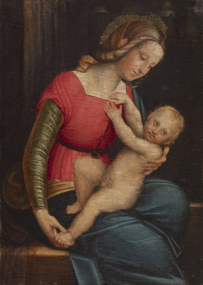 Madona s dítětem, kolem 1530-50 od Gerolamo Giovenone