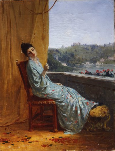 Japonka, 1880-1885. od Gerolamo Induno