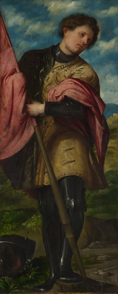 Saint Alexander, asi 1524 od Gerolamo Romanino