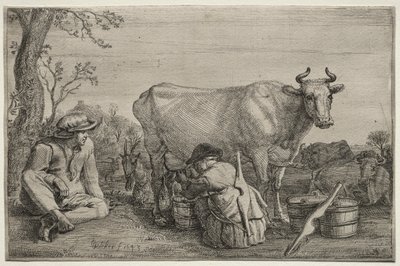Dojička od Gerrit Claesz. Bleker