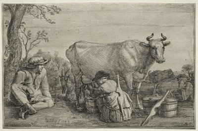Dojička, 1643. od Gerrit Claesz. Bleker