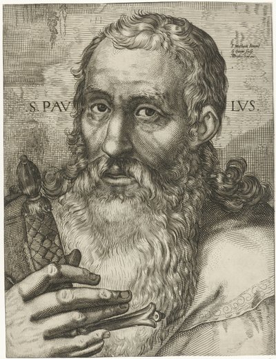 apoštol Paulus S. Pavlvs (titul na objektu) od Gerrit Gauw