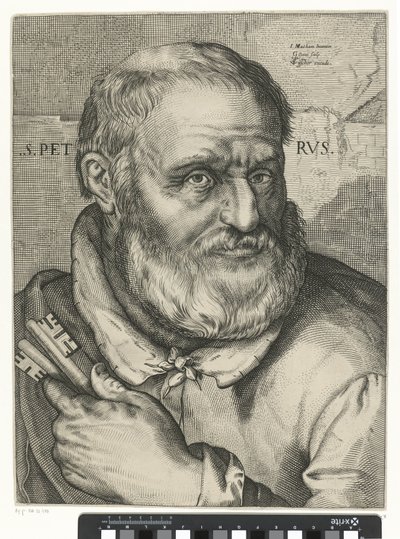 apoštol Petr Svatý Petr od Gerrit Gauw