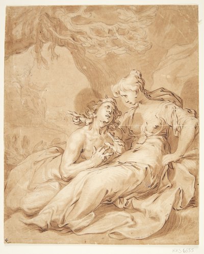 milující pár od Gerrit Pietersz