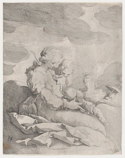 Víra, naděje a láska, ca. 1593. od Gerrit Pietersz Sweelink
