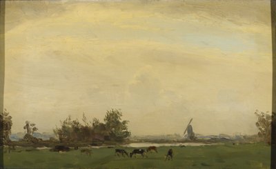Luční krajina na Spaarne od Gerrit Willem Dijsselhof