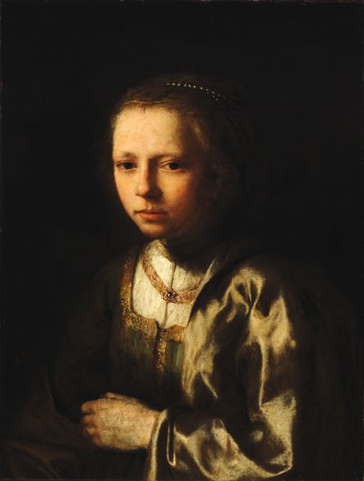 Mladá dívka, 17. století. od Gerrit Willemsz Horst