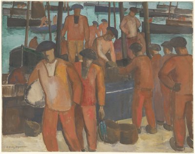 Haven te Douarnenez od Gerrit van Blaaderen