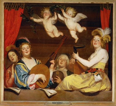 Koncert ... od Gerrit van Honthorst