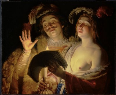 Duet, 1624 od Gerrit van Honthorst