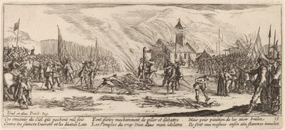 Kůl od Gerrit van Schagen after Jacques Callot